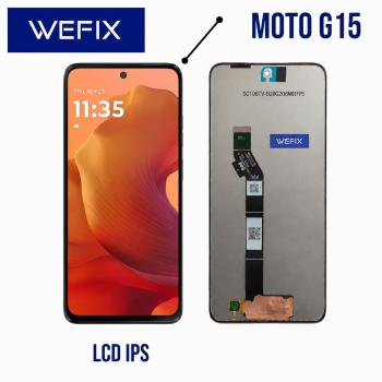S-0665 FRONTAL MOTOROLA MOTO G15 (XT2521) SEM ARO WEFIX IPS