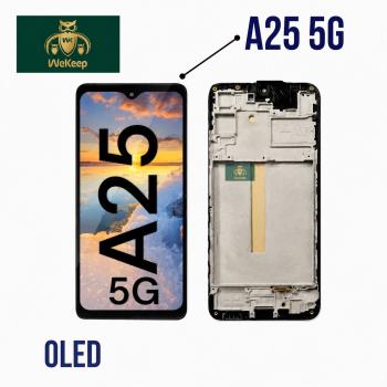 S-0682 FRONTAL SAMSUNG A25 5G (A256) COM ARO WE KEEP OLED