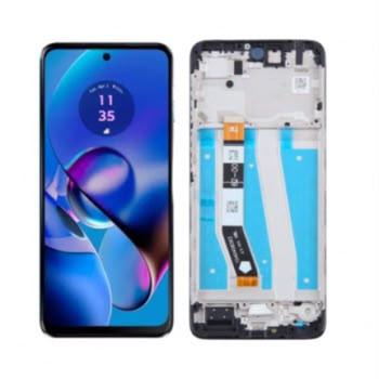 S-0860 FRONTAL MOTOROLA MOTO G54 5G (XT4323) COM ARO PRETO ORIGINAL CHINA IPS