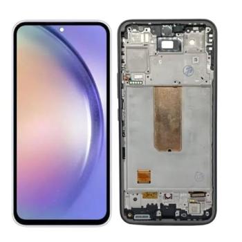 S-0861 FRONTAL SAMSUNG A54 5G (A546) PRETO COM ARO ORIGINAL CHINA OLED