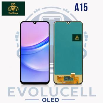 S-0837 FRONTAL SAMSUNG A15 4G (A155) A15 5G (A156) SEM ARO PRETO WE KEEP OLED