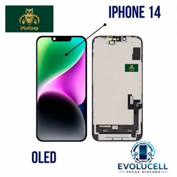 S-0645 FRONTAL IPHONE 14 (A2649) PRETO WE KEEP IC INCELL IPS