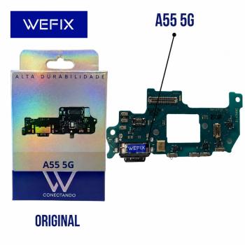 C2052 - SUB PLACA DE CARGA SAMSUNG A55 5G (SM-A556) WEFIX ORIGINAL