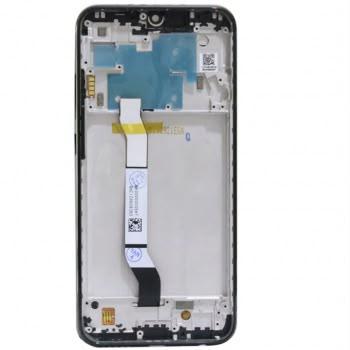 S-0514 FRONTAL XIAOMI NOTE 8 (M1908C3JH) (M1908C3JG) (M1908C3J) COM ARO PRETO ORIGINAL CHINA IPS