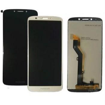 S-0231 FRONTAL MOTOROLA MOTO E5 | G6 PLAY (XT-1922) SEM ARO DOURADA ORIGINAL CHINA IPS