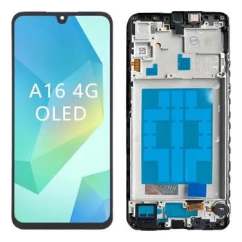 S-0416 FRONTAL SAMSUNG A16 4G (SM-A166M) COM ARO VIVID OLED