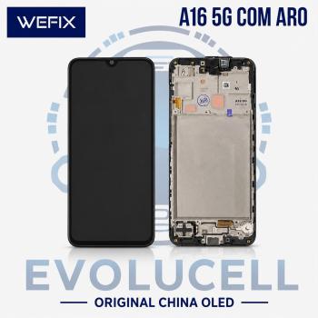 S-0805 FRONTAL SAMSUNG A16 5G (SM-A166M) COM ARO ORIGINAL CHINA OLED
