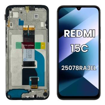 S-0832 FRONTAL XIAOMI REDMI 15C | POCO C85 COM ARO PRETO WEFIX FOTO
