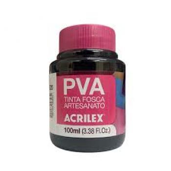 TINTA FOSCA ARTESANATO 100ML 520 PRETO ACRILEX