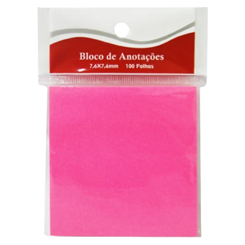BLOCO DE ANOTAÇÃO 100 FLS POST IT 76X76MM