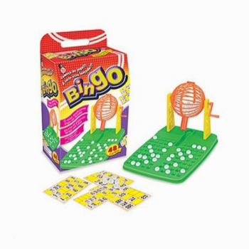 JOGO BINGO PLAST C/48 CART CX (CX-N) 100 Z PLASTIC 100