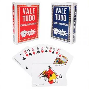 CARTAS P JOGAR VALE TUDO OURO  COPAG BARALHO