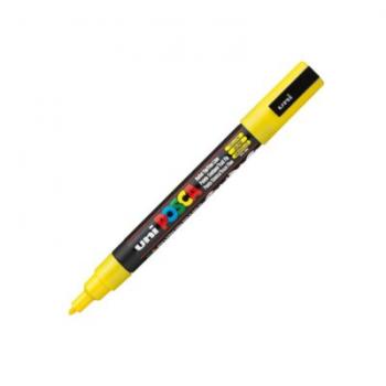 CANETA UNI POSCA AMARELA PC-5M CIS
