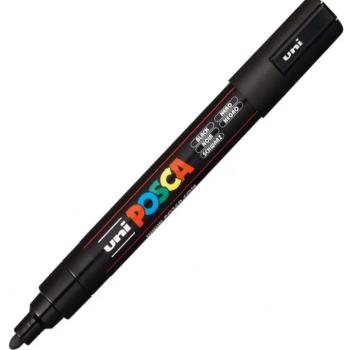 CANETA UNI POSCA PRETA PC-5M CIS