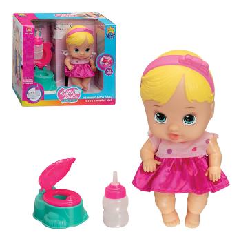 BONECA LITTLE DOLLS FAZ XIXI (CX-S) 8002 DIVERTOYS 8002