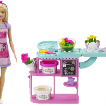 BARBIE PROFISSOES LOJA DE FLORES UNIDADE GTN58 - MATTEL
