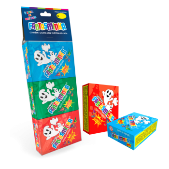 ESTALINHO FANTASMINHA C/50 CAIXAS C/10UN (CX-N) 1841/58/2448 FANTASMINHA 1841/58/2448