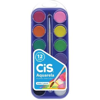 AQUARELA ESTOJO C 12CORES