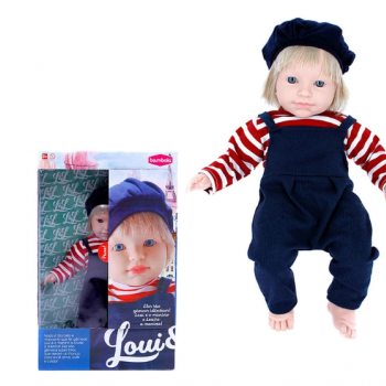 BONECO LOUI 48CM VINIL LOIRO C/BONE
