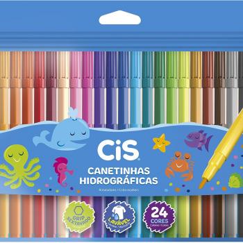 CANETA HIDROCOR CIS C/24 CORES