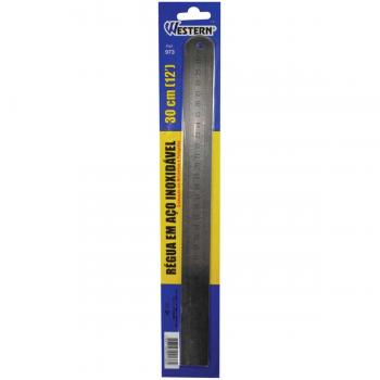REGUA INOX 30CM WESTERN