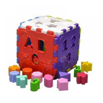 BRINQ EDUCATIVO CUBO DIDATICO COLOR SOLAPA (CX-N) 403 MERCOTOYS 403