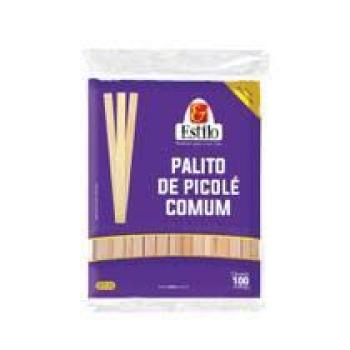 PALITO SORVETE COMUM PCTE C 100 ESTILO