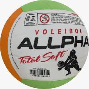 BOLA INFANTIL VOLEI TOTAL SOFT EVA (S) UNIDADE 177 - ALLPHA BOLAS