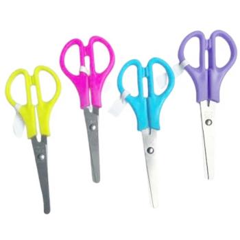 TESOURA ESCOLAR METAL  CB PLAST 13 CM COLOR CIS (CX-S) 240.7400/KS-1