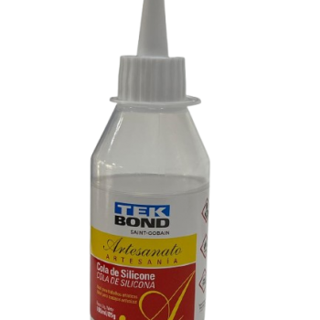 COLA PARA ARTESANATO SILICONE LIQUIDO 85G/100ML. TEKBOND