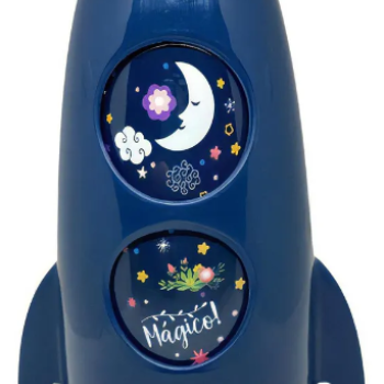 GARRAFA FOGUETE 320ML PLAST UNICORNIO (CX-N) 014507 PLASUTIL 014507