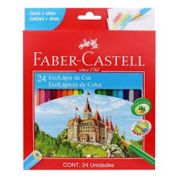 LAPIS 24 CORES FABER CASTELL