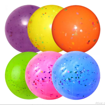 BOLA VINIL CONFETE COLOR (CX-S) 3008 BOLAS FURLAN 3008