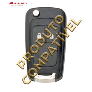 CHAVE CANIVETE COMPATIVEL GM (COMPLETA) 2BT