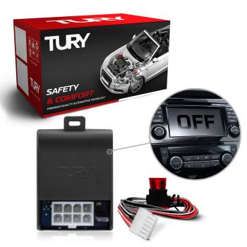 TURY MODULO DESLIGAMENTO RADIO UNIVERSAL AC01