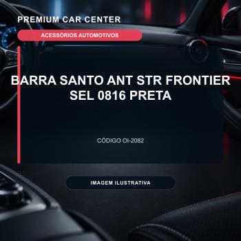 BARRA SANTO ANT STR FRONTIER SEL 0816 PRETA
