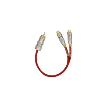 CABO RCA Y 1M/2F 5MM PLUG R 20CM SERIE 400P