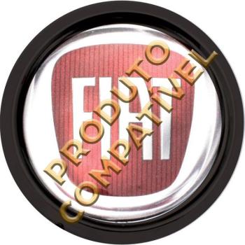 EMBLEMA CALOTA 48MM FIAT VM BD PR (4 UN)
