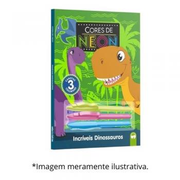 CORES NEON - INCRIVEIS DINOSSAUROS | Vale das Letras