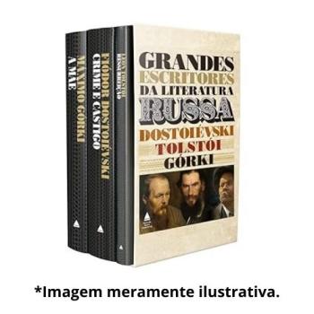 BOX GRANDES ESCRITORES DA LITERATURA RUSSA |  Fiódor Dostoiévski