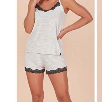 SHORTDOLL JACQUARD POÁ VISCOLYCRA