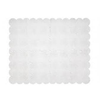 FUNDO RENDADO PARA BANDEJA  19X33CM PCT C/100 UN PETROPEL