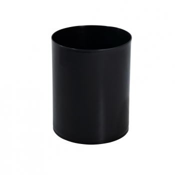 CESTO DE LIXO CILÍNDRICO C/29CM PRETO JSN