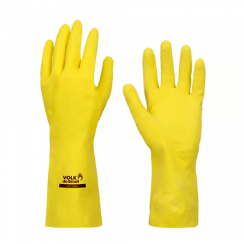 LUVA DE LÁTEX AMARELA TAM P C/1 PAR EXTRUSAPACK