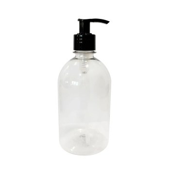 RECIPIENTE P/ALCOOL E SABONETE PLÁSTICO 500ML TIPO PUMP C/GATILHO TRILHA