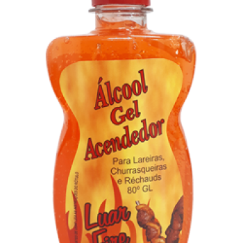 ÁLCOOL GEL ACENDEDOR LUAR FIRE 400GR LUAR MÁGICO