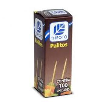 MEGA PROMOÇÃO - PALITOS DE DENTE CX C/100 UN  THEOTO