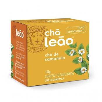 CHÁ DE  CAMOMILA C/10 SACHÊS DE 10G LEÃO FUZE