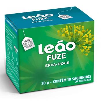 CHÁ DE ERVA DOCE C/10 SACHÊS DE 10G LEÃO