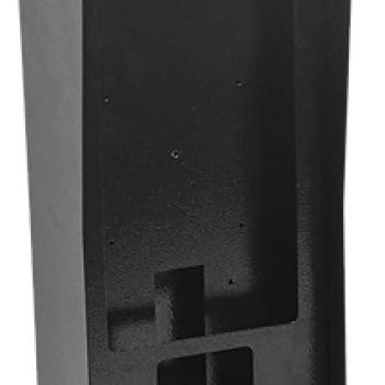 7-P012 - #PROTETOR TOTEM EMBUTIR HI.VI. 671 - COM BIOMETRIA - PRETO